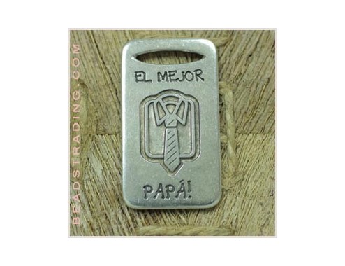 Chapa de llavero *El mejor...