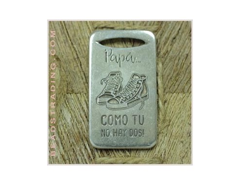 Chapa de llavero *Papa como...