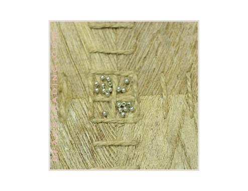 Bola latón 3mm interior 1mm