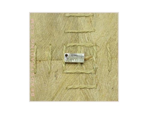 Colgante Charm Regla 18 x 8mm