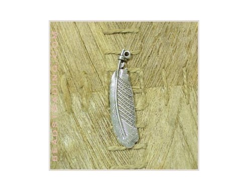 Colgante Pluma labrada 68 x...