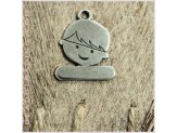 Colgante niño 23 x 28 mm...