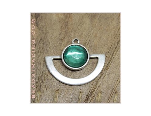 Colgante Resina Semicírculo...