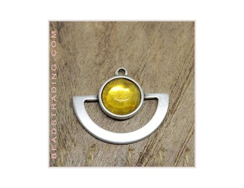 Colgante Resina Semicírculo...