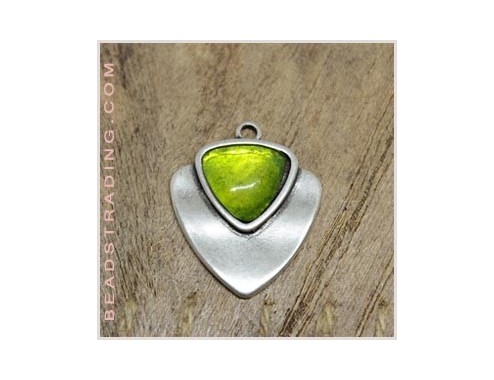 Colgante Resina Triangulo...