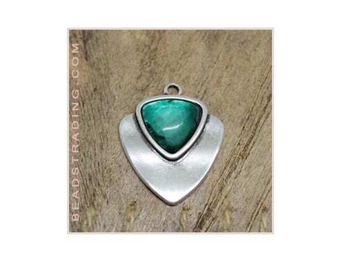 Colgante Resina Triangulo...