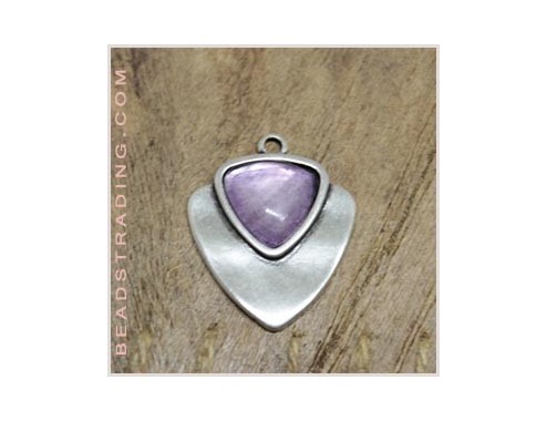 Colgante Resina Triangulo...