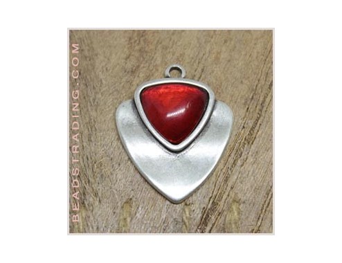 Colgante Resina Triangulo...