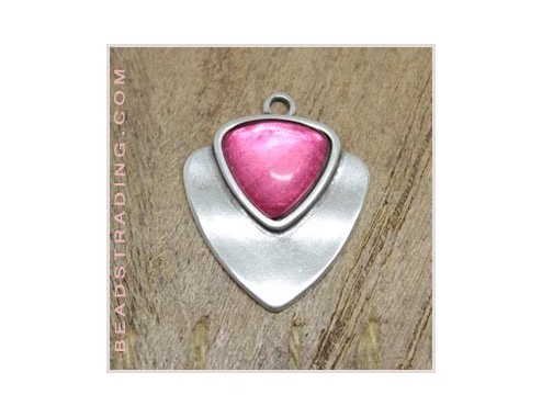 Colgante Resina Triangulo...