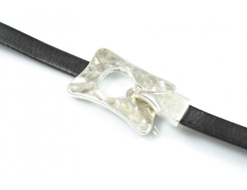 Cierre cuadrado martillado...