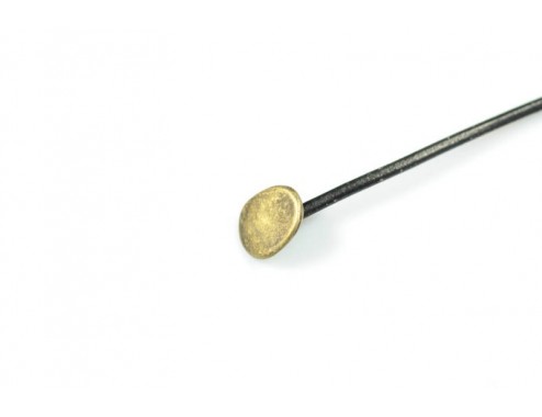 Cierre Oro Viejo botón 3mm...