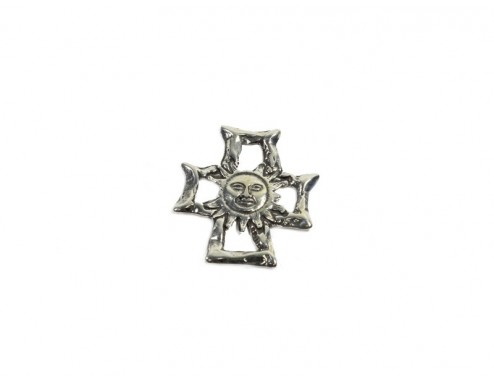 Colgante Cruz sol 45 x 55 mm