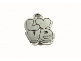 Colgante Love 15 x 21 mm