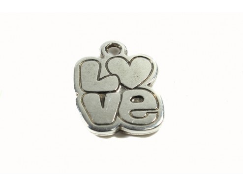Colgante Love 15 x 21 mm