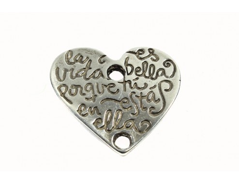 Colgante pasador corazón...