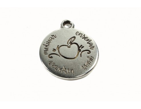 Colgante medalla Enseñar,...