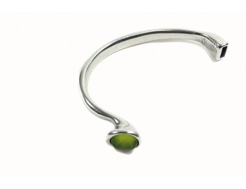 Media pulsera Resina Verde...