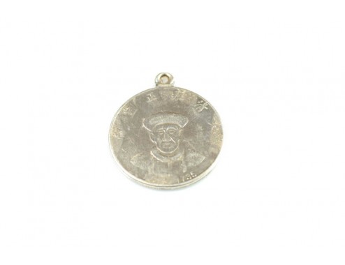 Colgante moneda china