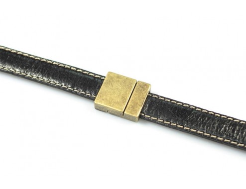 Cierre Oro Viejo imán plano...