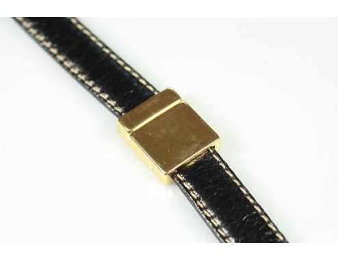 Cierre imán plano color oro...