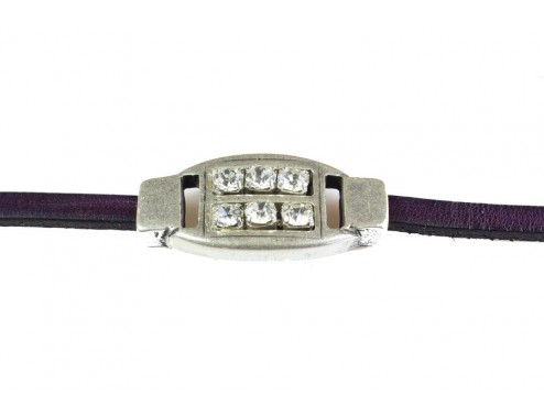 Entrepieza 6 strass oval...