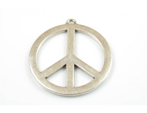 Colgante paz liso 62mm