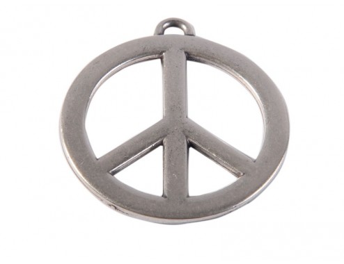 Colgante paz 43 mm liso