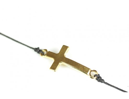 Conector cruz lisa dos aros...