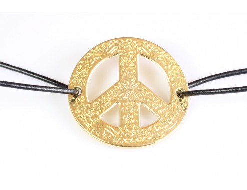 Conector símbolo de la paz...