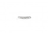 Pulsera frase (Living your...