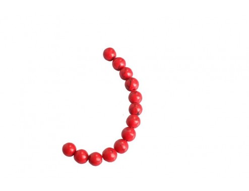 Tira de piedra Coral Bambú...