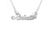 Collar con Nombre aro con...