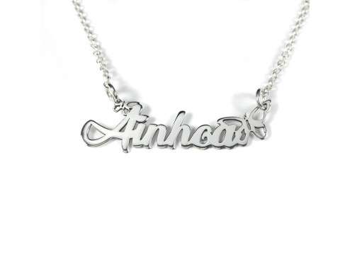 Collar con Nombre aro con...