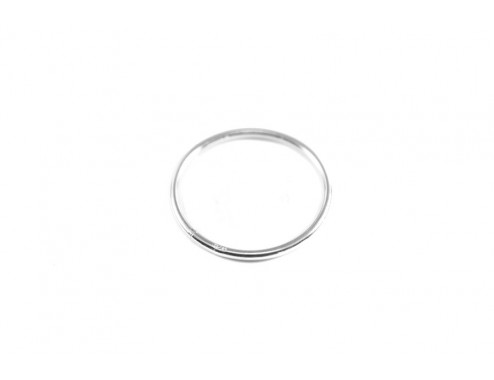 Colgante Aro 20 mm plata de...