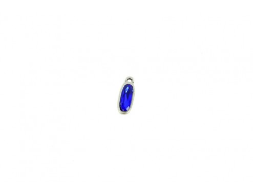 Colgante Zamak baño plata y...