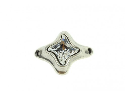 Entrepieza Zamak baño plata...