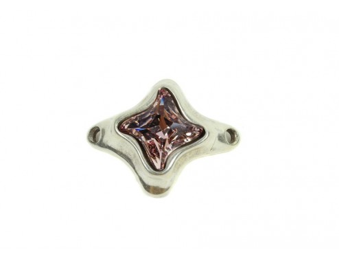 Entrepieza Zamak baño plata...