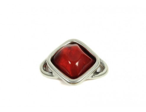 Conector Zamak baño plata...