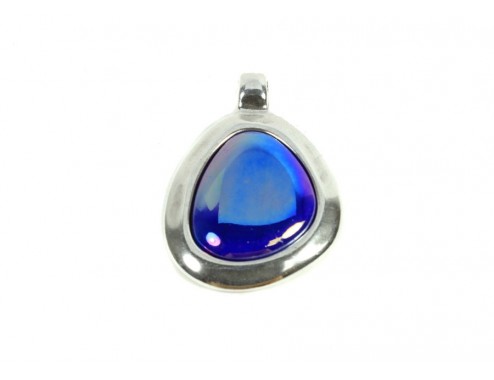 Colgante Zamak baño plata y...