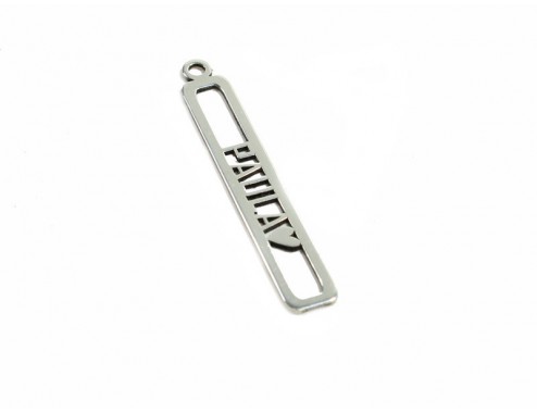 Colgante rectangular...