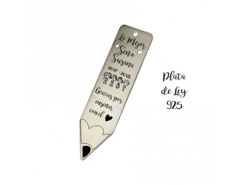 Marcapáginas Lápiz...