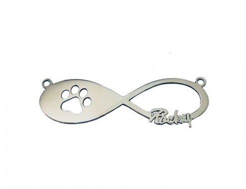 Collar Infinito con nombre...