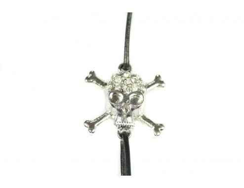 Pasador dos aros calavera...