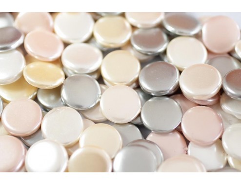 Tira perla de nácar plana...