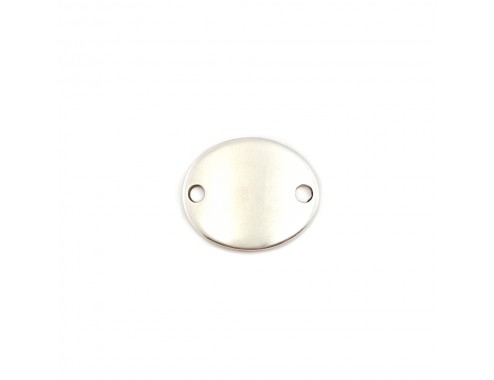 Conector dos aros oval liso...