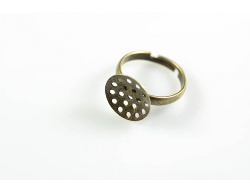 Base anillo latón 12mm para...