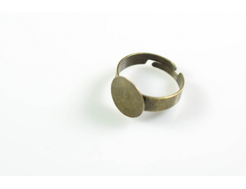 Base anillo plano latón...