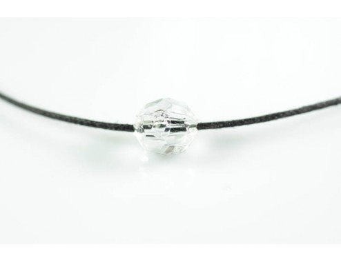 Bola plástica Facetada 10mm...