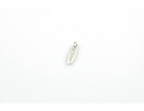 Colgante hoja machacada 19x6mm