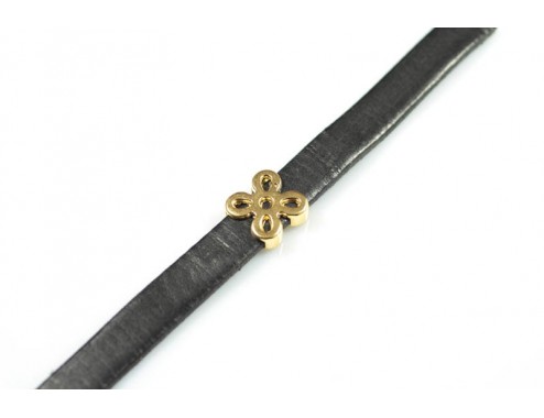 Entrepieza flor 4 pétalos...